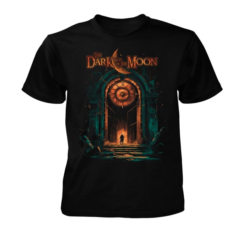 T-Shirt  di The Dark Side Of The Moon - Gates Of Time - S a XXL - Uomo - nero