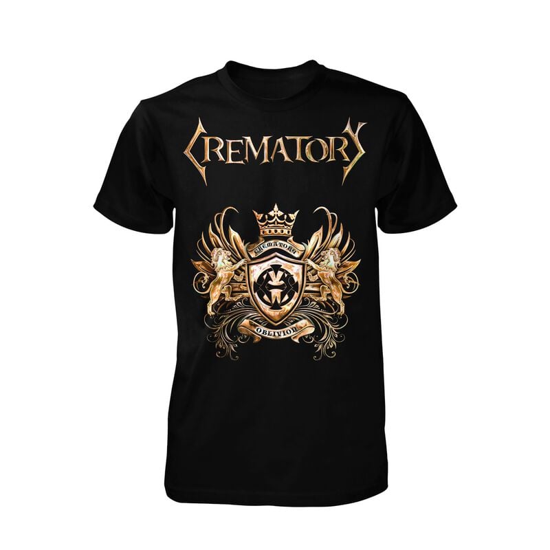 Crematory T-Shirt - Oblivion - S bis XXL - für Männer - Größe S - schwarz  - Lizenziertes Merchandise!