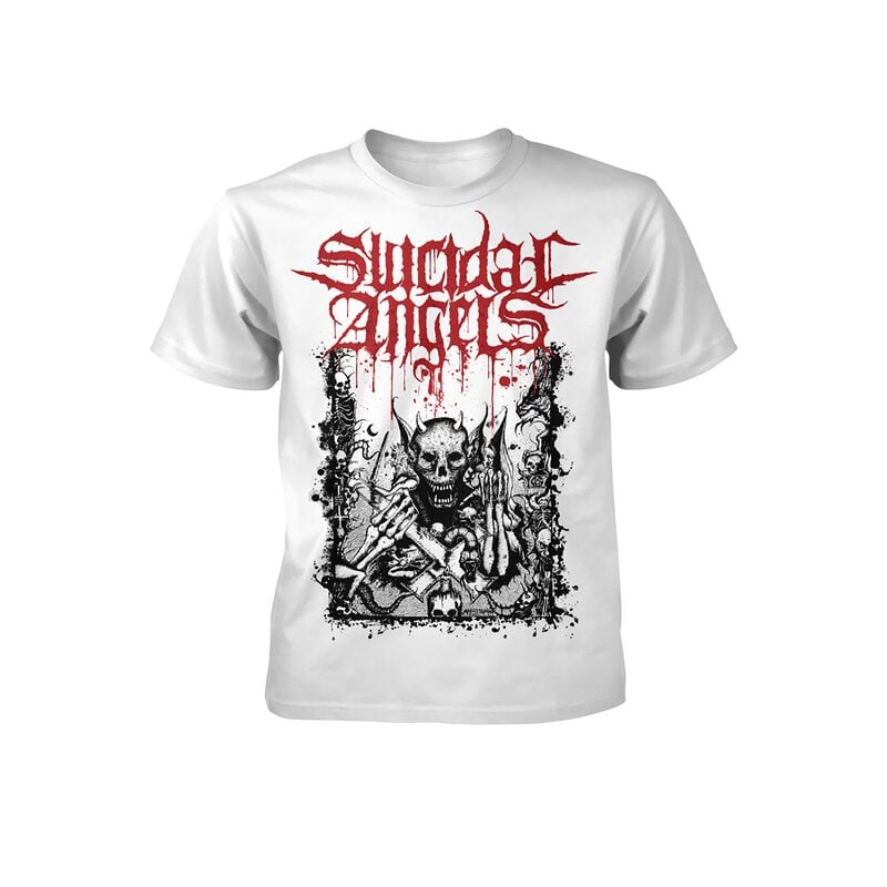 T-Shirt - Welcome To The Nightmare - S bis XXL - für Männer - Größe S - weiß - Lizenziertes Merchandise! - Männer - male