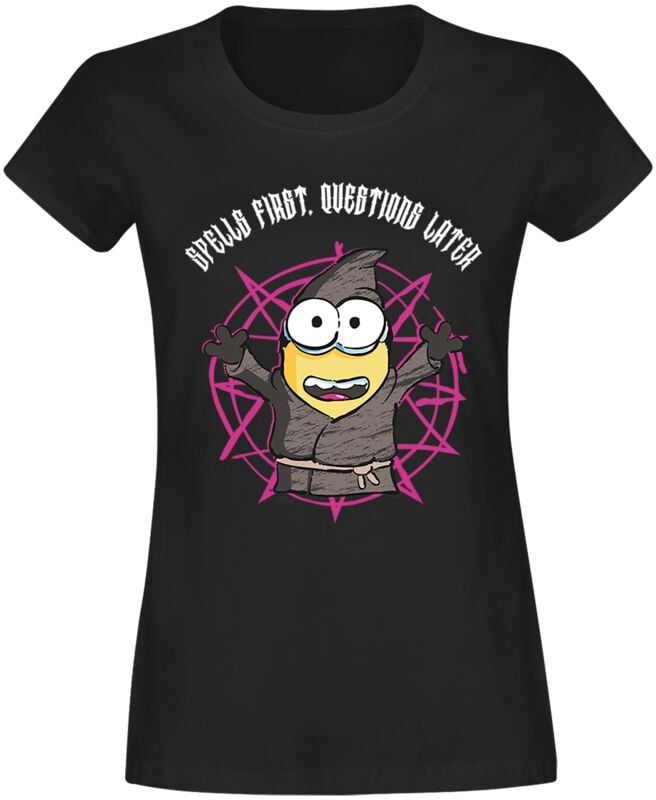 T-Shirt - 3 - Spells First - S bis XXL - für Damen - Größe M - schwarz - Lizenzierter Fanartikel - Frauen - female