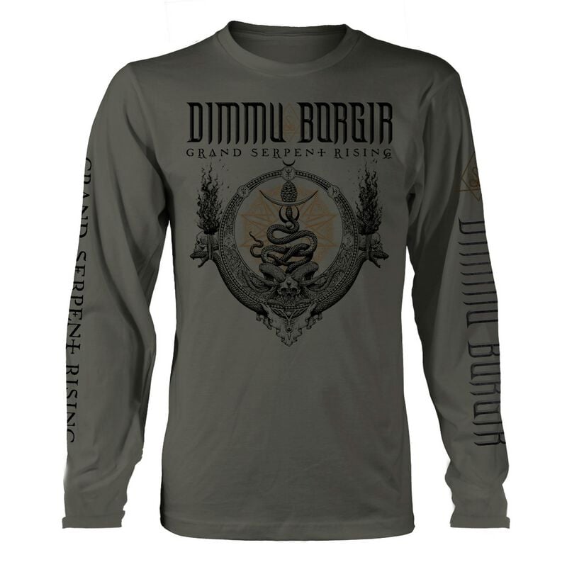 Langarmshirt - Grand Serpent Rising - S bis 3XL - für Männer - Größe 3XL - oliv - Lizenziertes Merchandise! - Männer - male