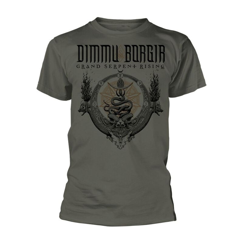 T-Shirt - Grand Serpent Rising - S bis 3XL - für Männer - Größe 3XL - oliv - Lizenziertes Merchandise! - Männer - male