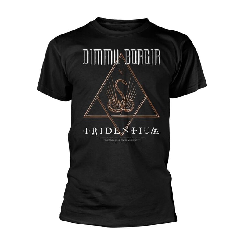 T-Shirt - Tridentium - S bis 3XL - für Männer - Größe L - schwarz - Lizenziertes Merchandise! - Männer - male