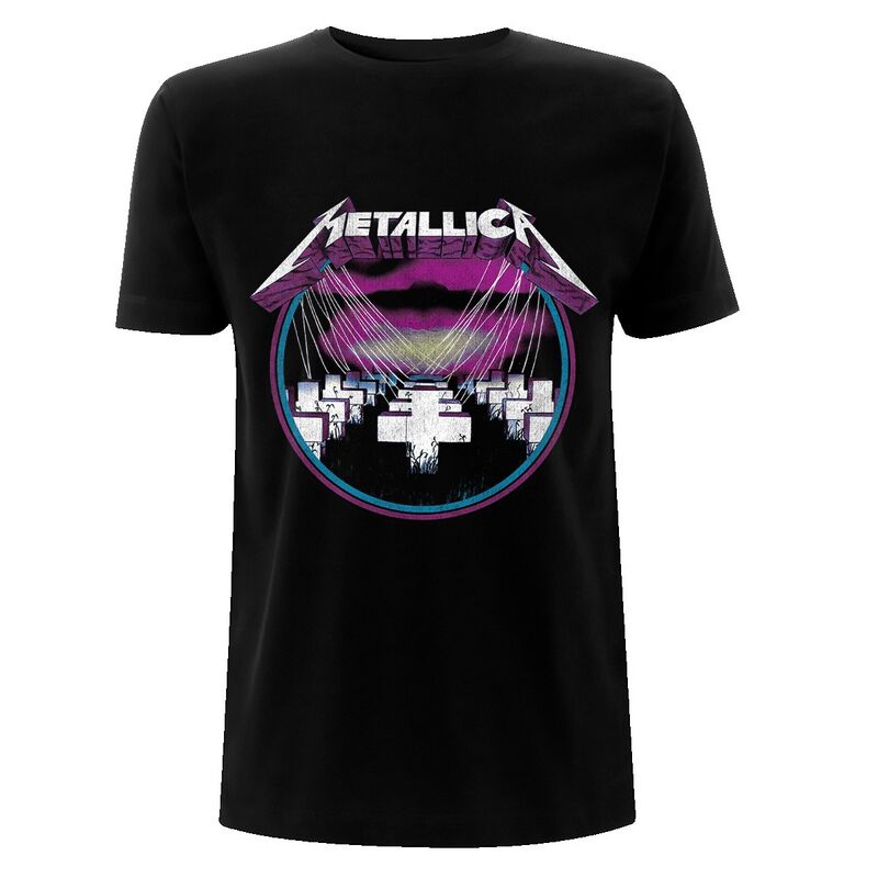 Metallica T-shirt - Master Of Puppets Circle - S Tot 5XL - Voor Mannen - Zwart