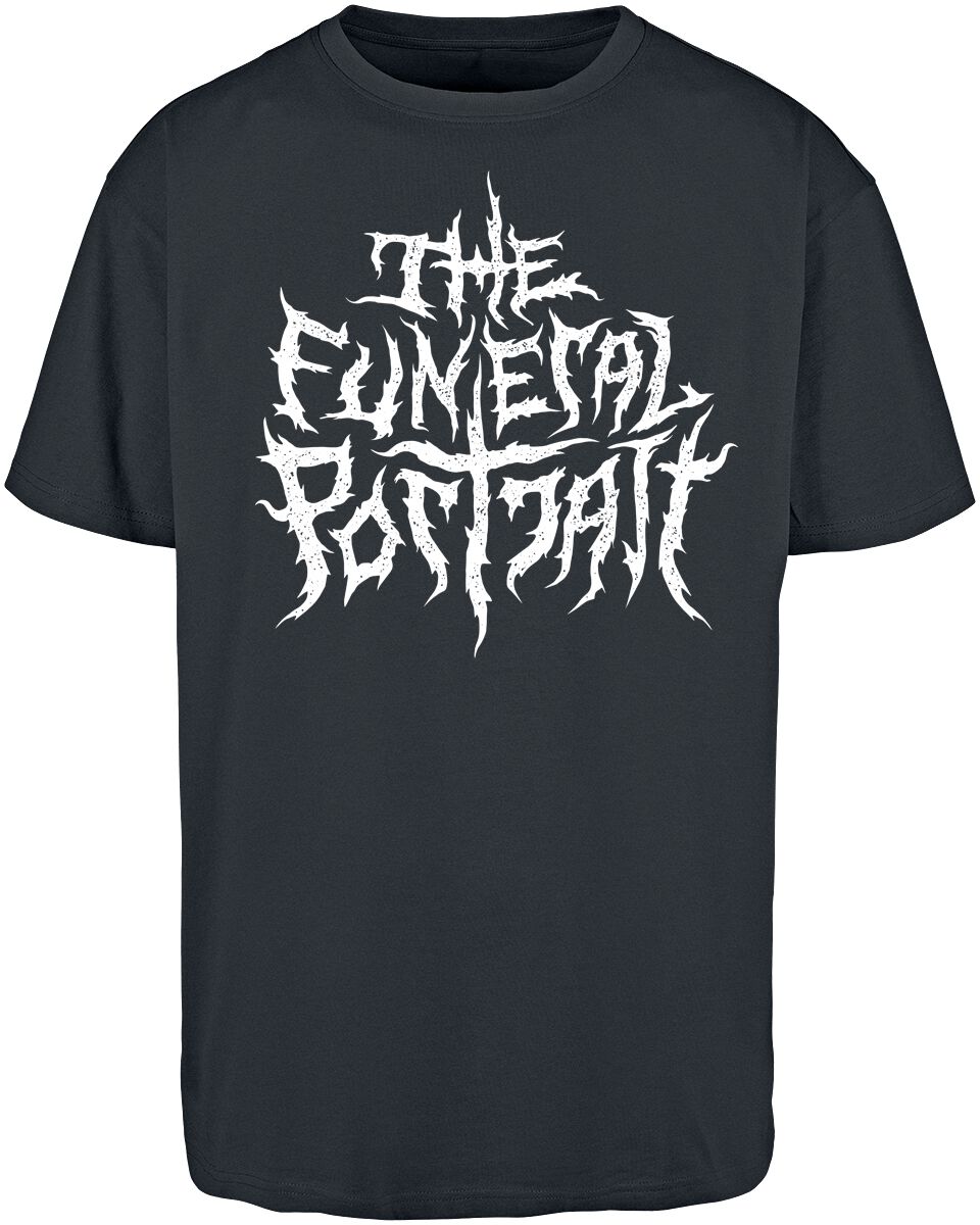 T-Shirt  di The Funeral Portrait - Metal Logo - S a 4XL - Uomo - nero