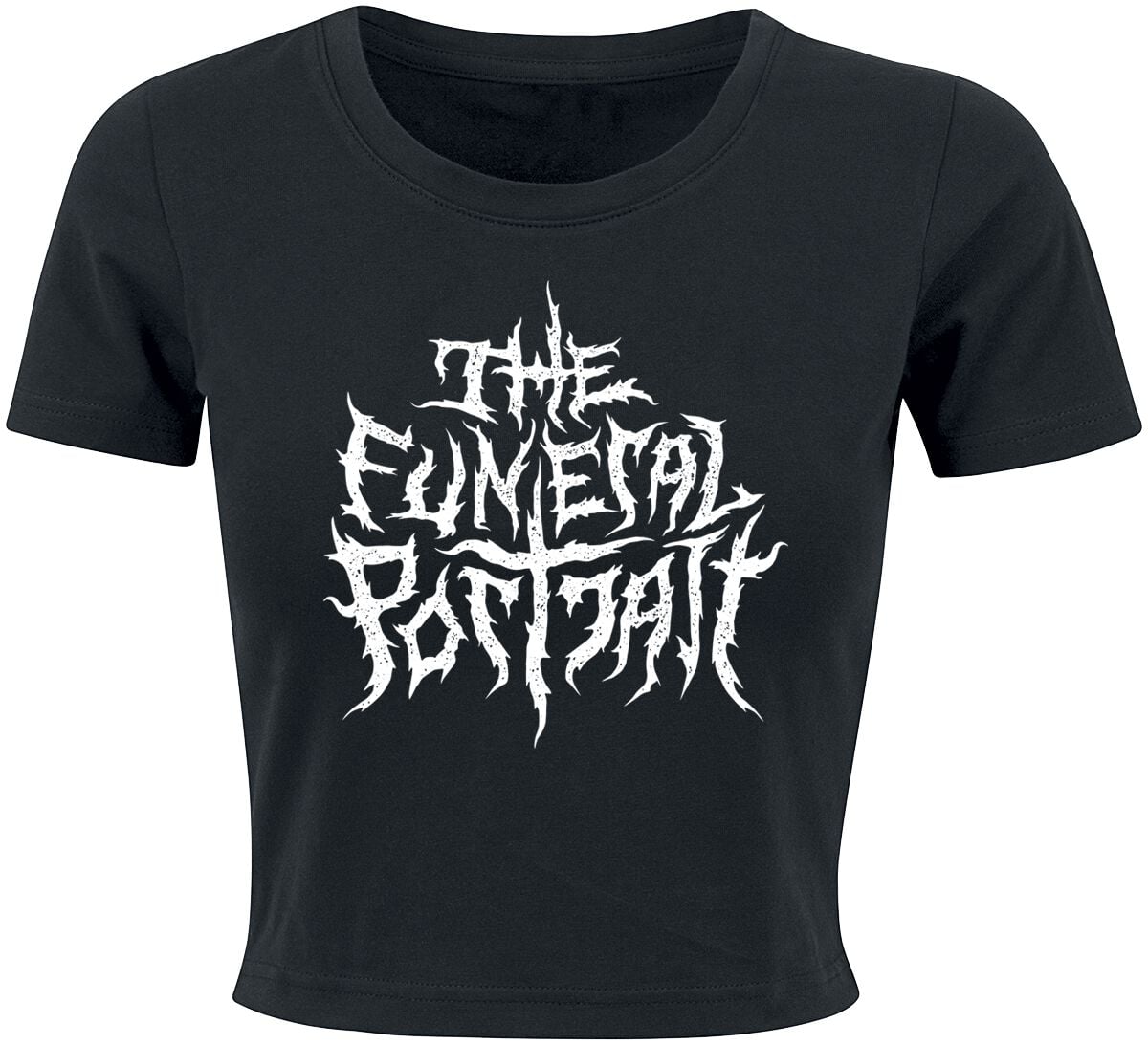 T-Shirt  di The Funeral Portrait - Metal Logo - XS a XL - Donna - nero