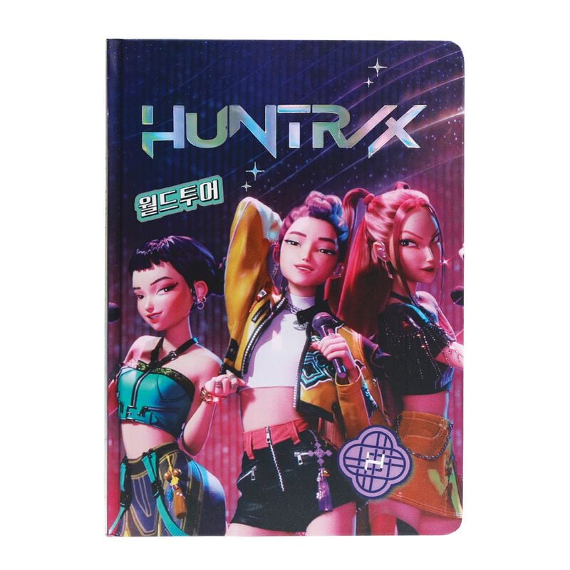 KPop Demon Hunters Notebook - Gift Set - Huntr/x - voor Geen - meerkleurig