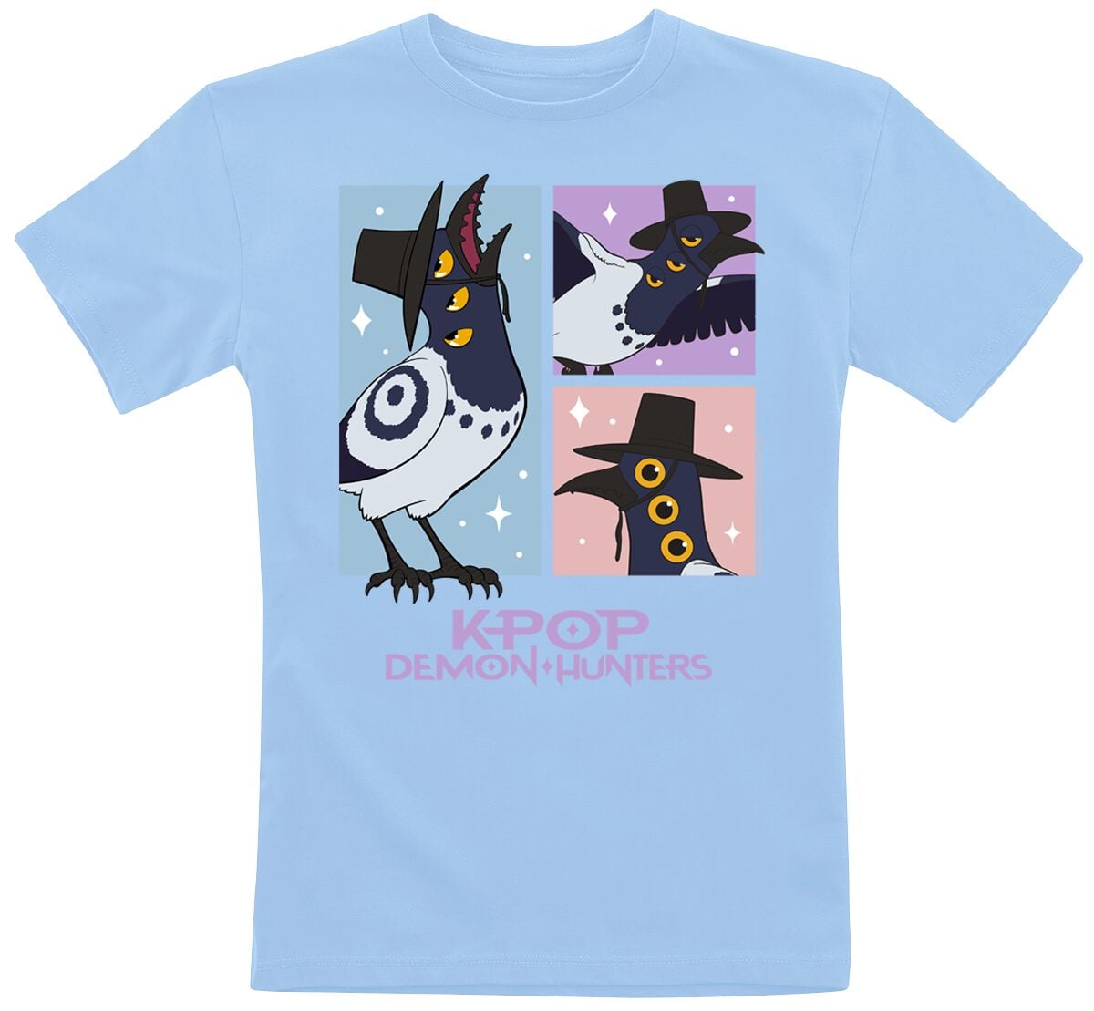 T-Shirt Anime di KPop Demon Hunters - Sussie - 116 a 152 - ragazze - azzurro
