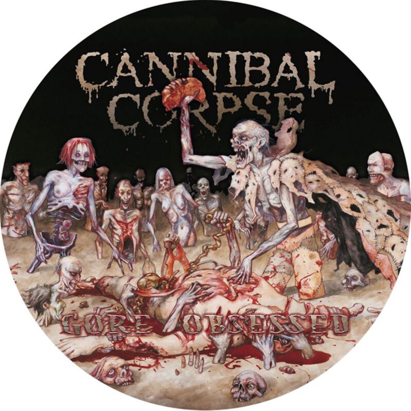 Gore obsessed von Cannibal Corpse - LP (Coloured, Limited Edition, Standard)