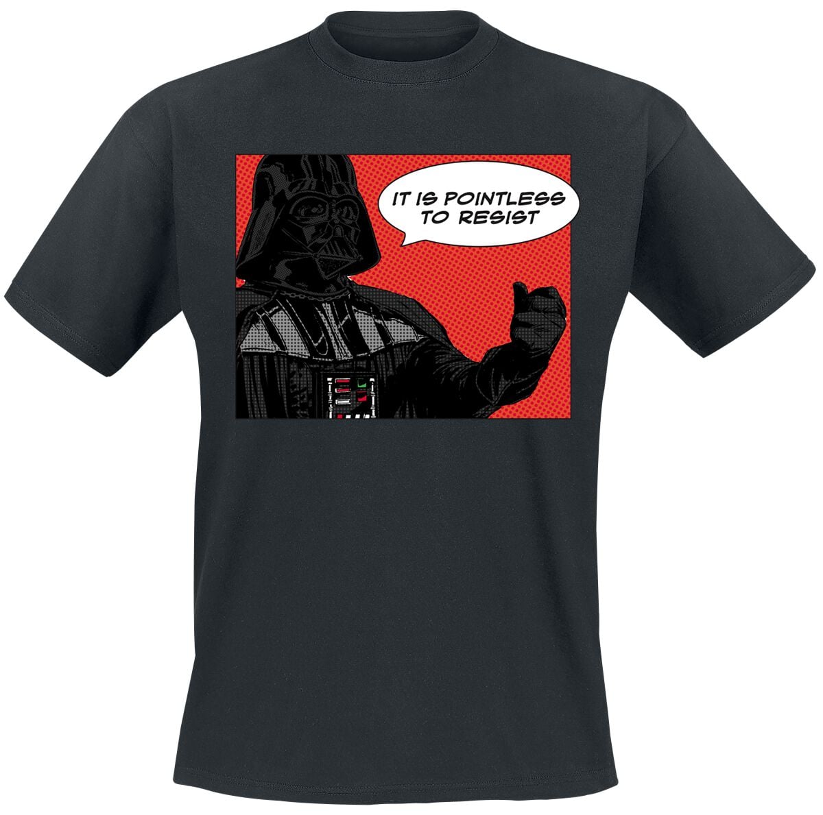 Star Wars DARTH VADER POINTLESS T-Shirt schwarz in L