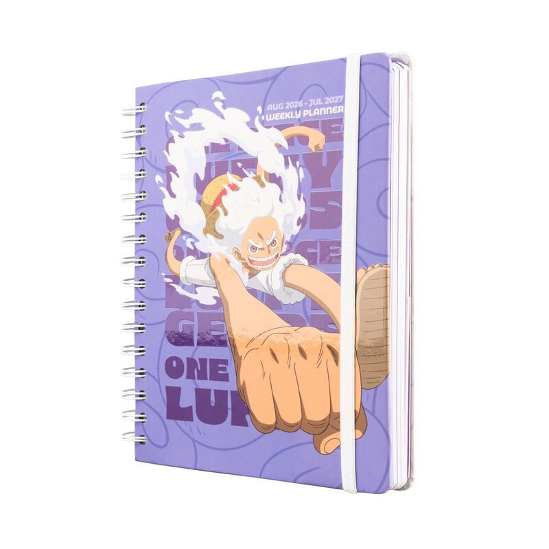 One Piece Kalender - Kalender/Planer 2026/2027 - purple  - Lizenzierter Fanartikel