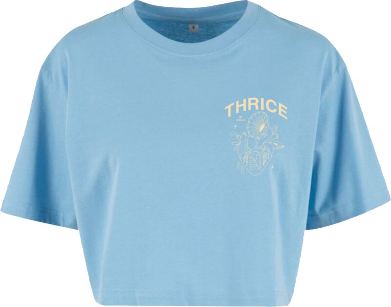 Thrice T-Shirt - Songs Forever - S bis XXL - für Damen - Größe S - blau  - EMP exklusives Merchandise!
