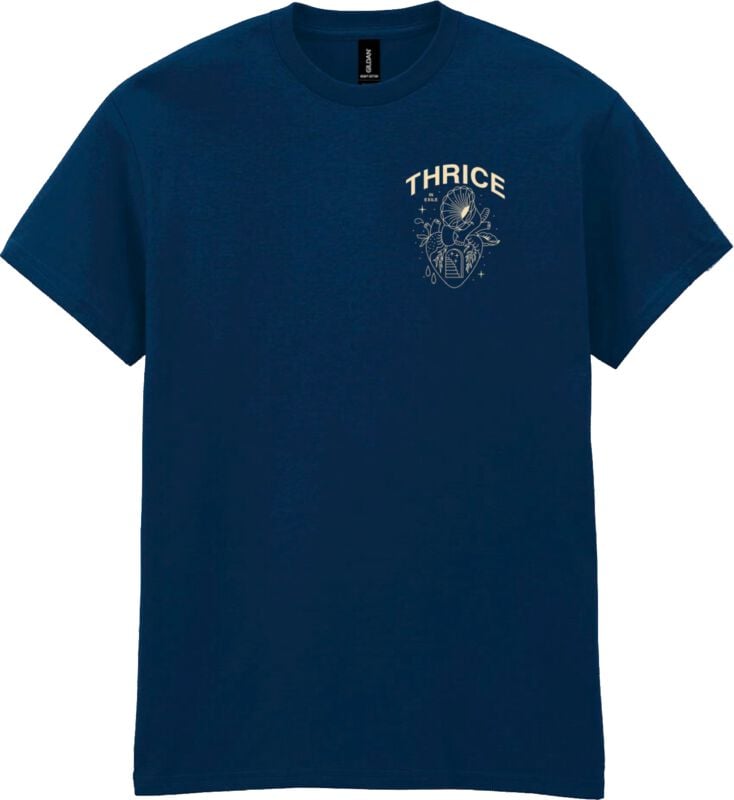Thrice T-Shirt - Songs Forever - S bis XXL - für Männer - Größe S - blau  - EMP exklusives Merchandise!
