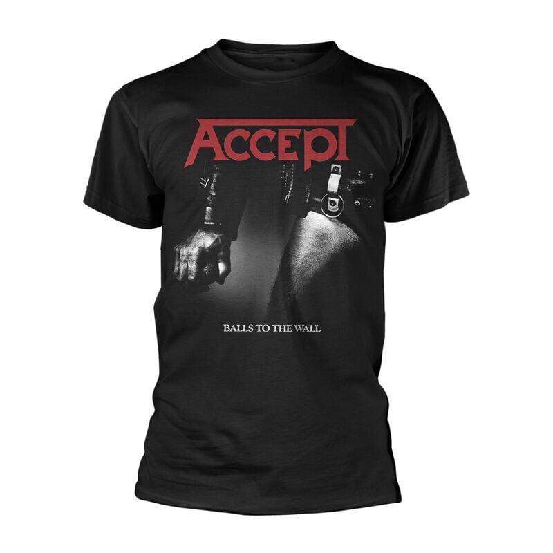 T-Shirt - Balls To The Wall - S bis 3XL - für Männer - Größe 3XL - schwarz - Lizenziertes Merchandise! - Männer - male