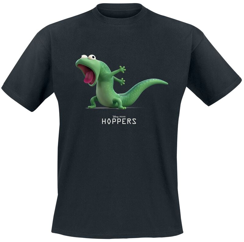 Hoppers - Disney T-shirt - Tom Lizard - Shout - M till 3XL - Herrer - sort