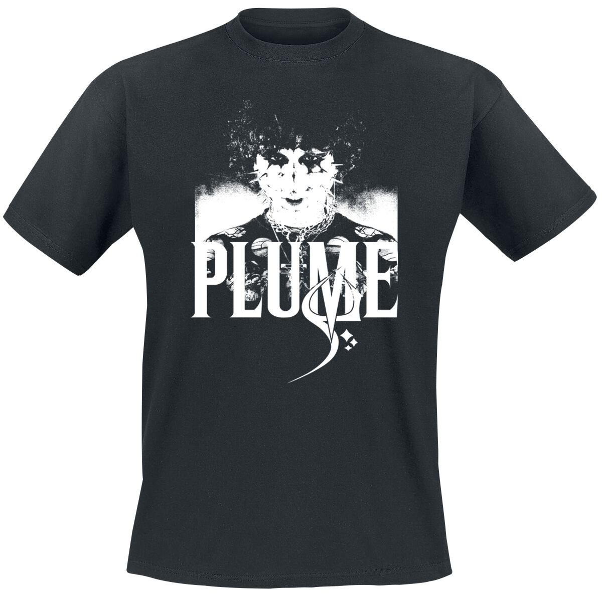 T-Shirt Manches courtes de PLUME - Relax You're Here - S à 3XL - pour Homme - noir
