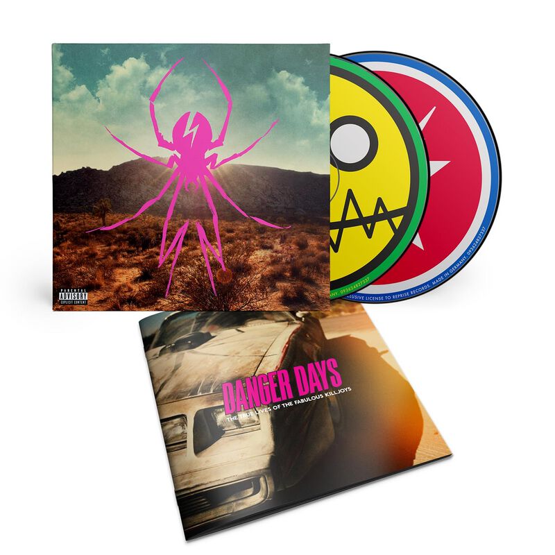Danger Days:The true Lives of the fabulous Killjoy von My Chemical Romance - 2-CD (Deluxe Edition, Digipak, Re-Release)