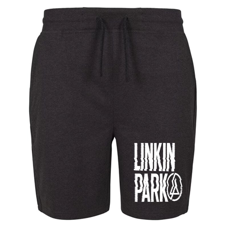 Linkin Park Short - Shift Logo - S bis XXL - für Männer - Größe S - schwarz  - Lizenziertes Merchandise!