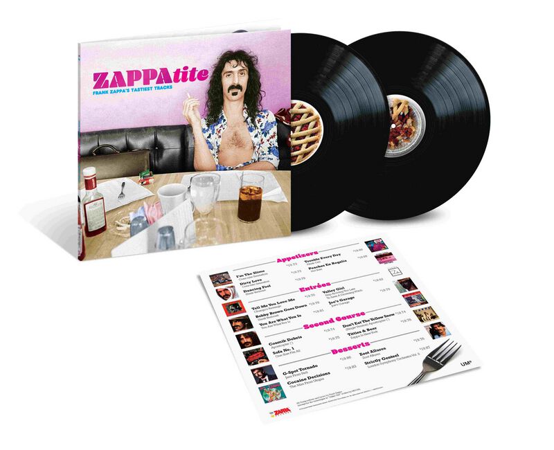 Frank Zappa Lp - Zappatite, Frank Zappas Tastiest Tracks - Voor Geen - Standaard