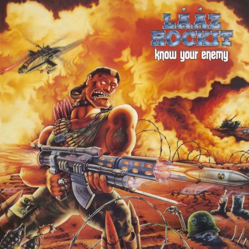 Know your enemy von Laaz Rockit - LP (Coloured, Limited Edition, Re-Release, Standard)
