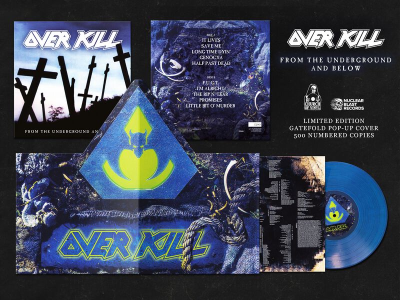 From the underground and below von Overkill - LP (Coloured, Limited Edition, Standard)