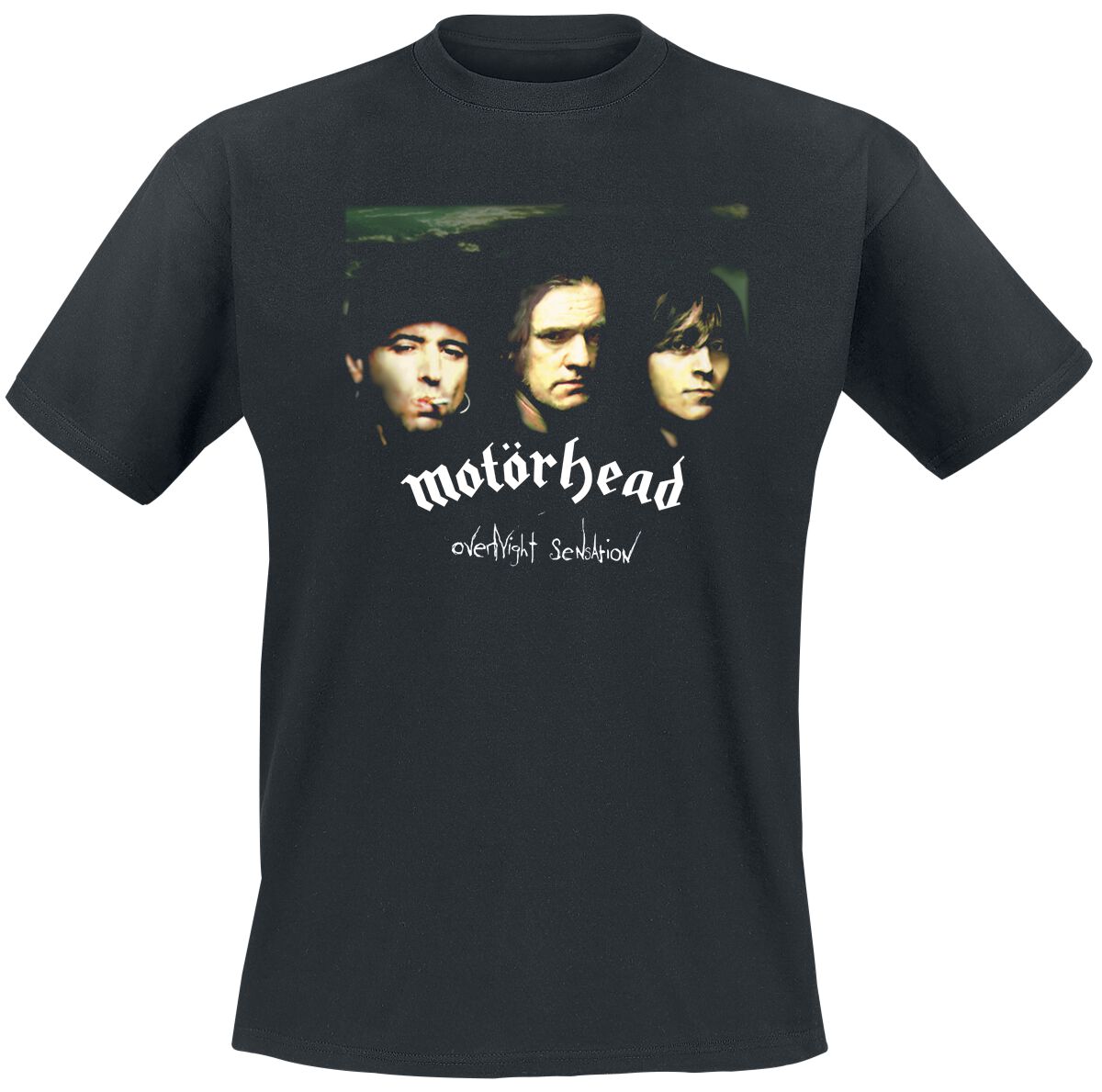 Tričko  z Motörhead - Overnight sensation - Muži - černá