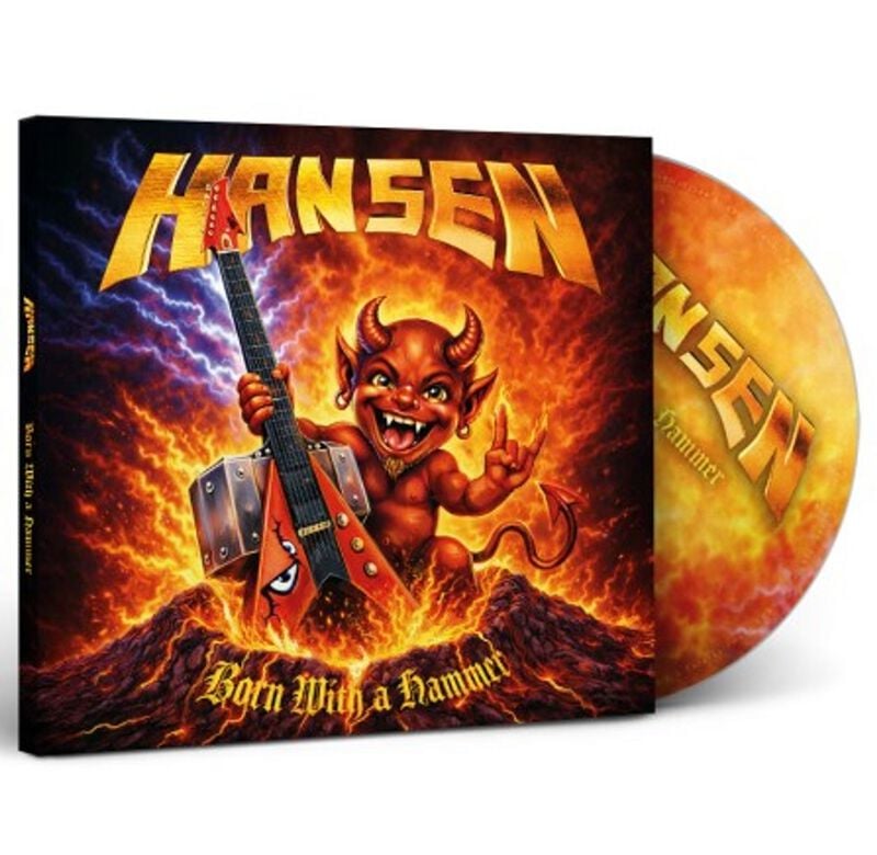 Kai Hansen Cd - Born With A Hammer - Voor Geen - Standaard