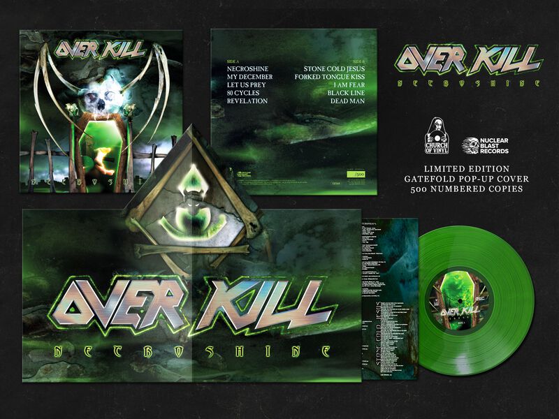 Necroshine von Overkill - LP (Coloured, Limited Edition, Re-Release, Standard)