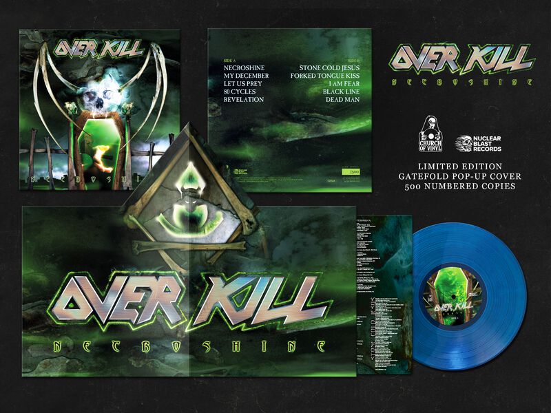 Necroshine von Overkill - LP (Coloured, Limited Edition, Re-Release, Standard)