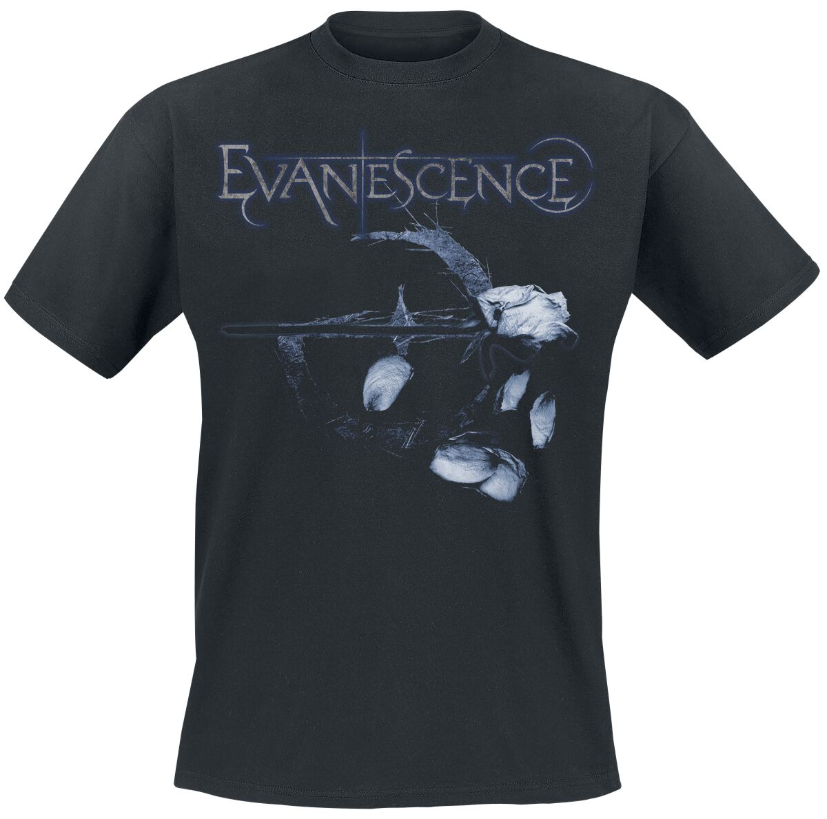 Evanescence T-shirt - Logo Petals - S tot 4XL - voor Mannen - zwart