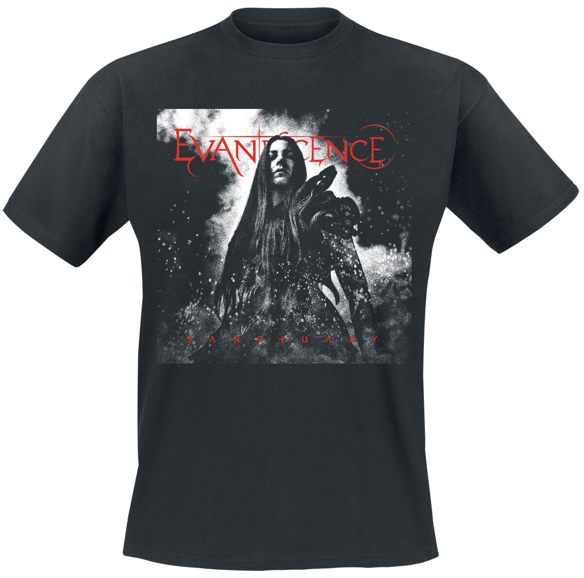 Evanescence T-shirt - Sanctuary Cover Threshold - S tot 4XL - voor Mannen - zwart