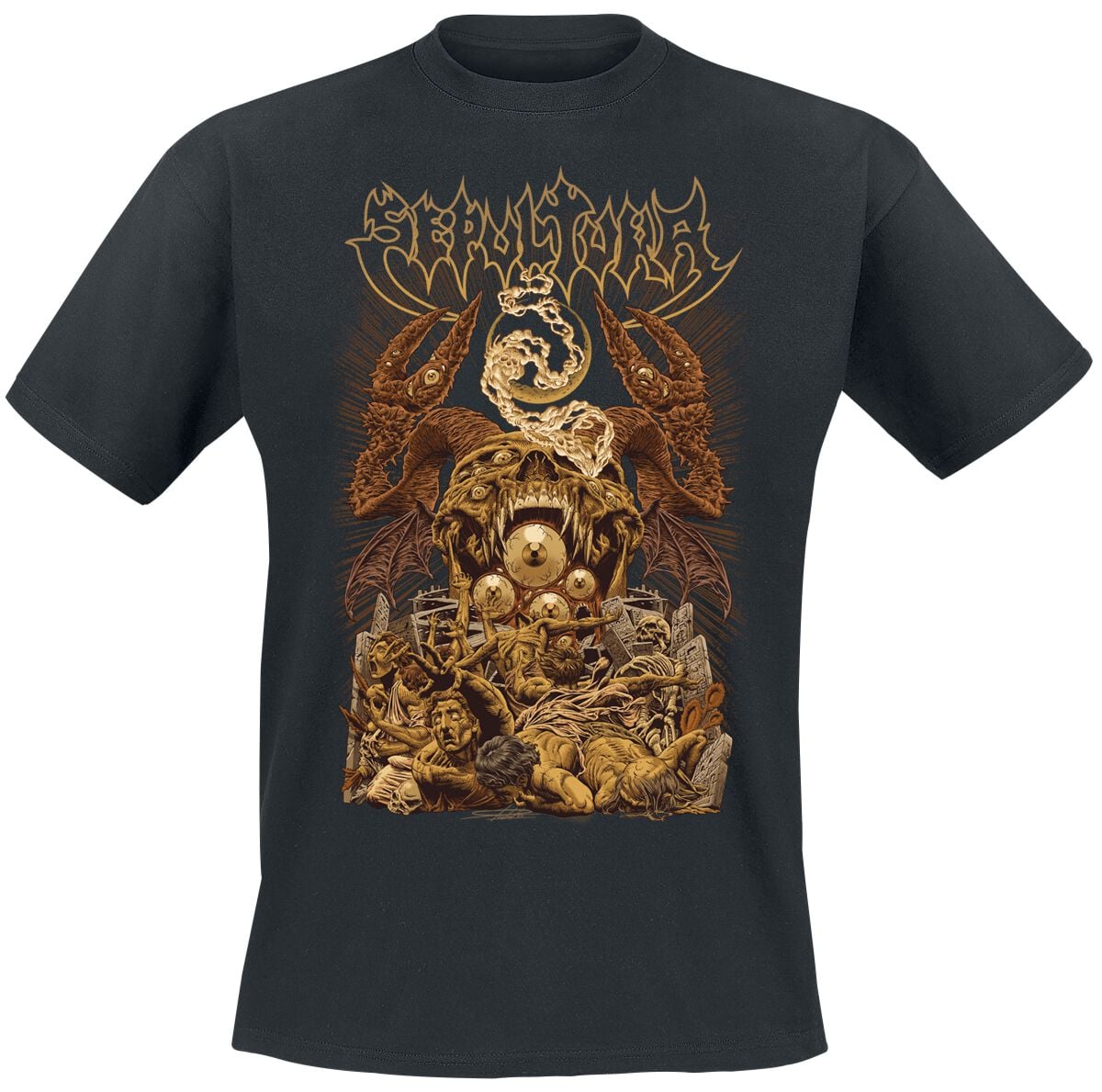 Sepultura T-Shirt - Arisen - S bis 5XL - für Männer - Größe S - schwarz  - EMP exklusives Merchandise!
