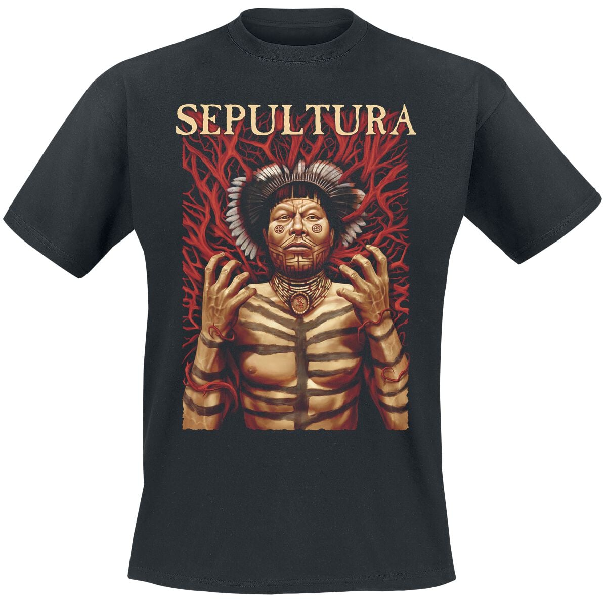 Sepultura T-shirt - Roots - S tot 5XL - voor Mannen - zwart