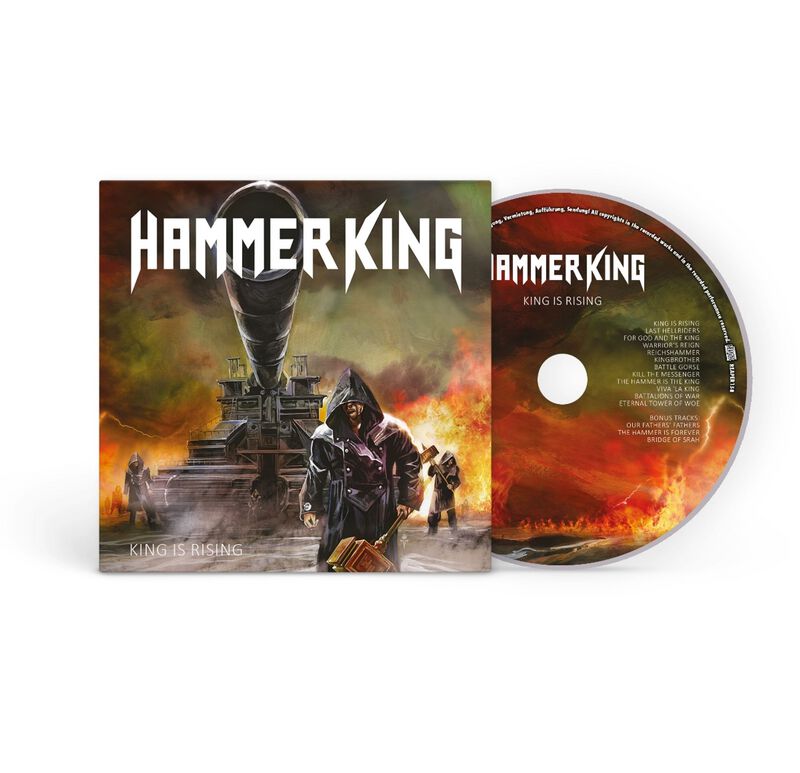 King is rising (Remastered 2026) von Hammer King - CD (Digipak, Re-Release)