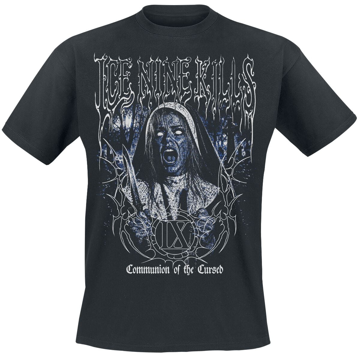 Ice Nine Kills Cursed T-Shirt schwarz in 3XL