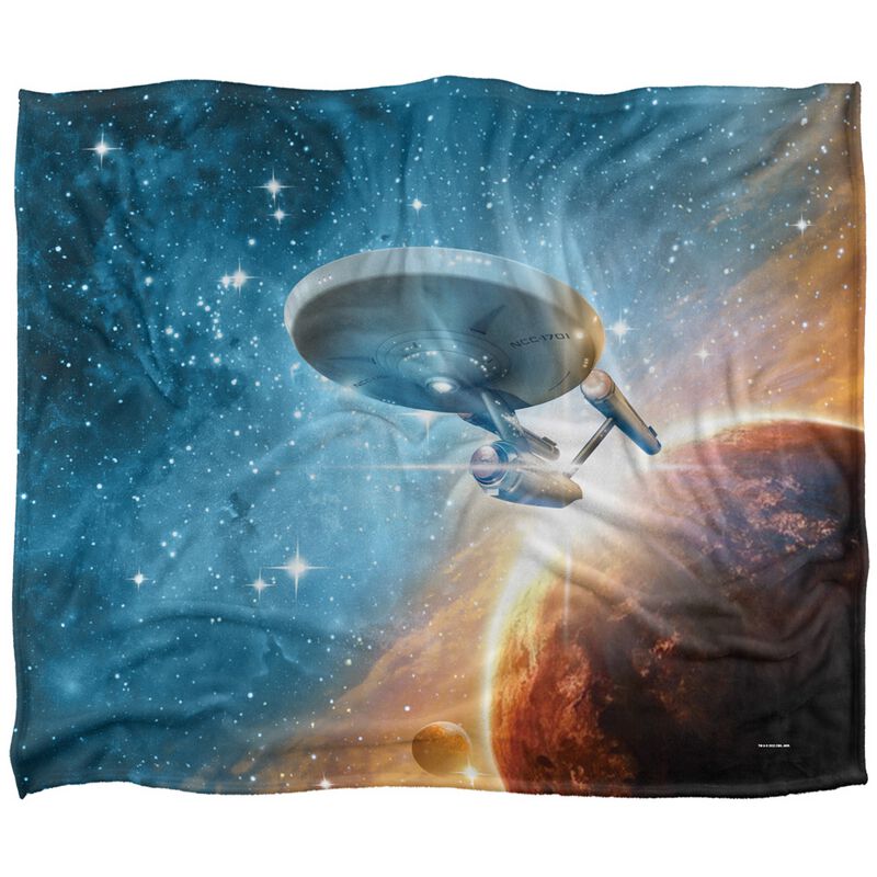 Star Trek Decke - Enterprise - multicolor  - Lizenzierter Fanartikel