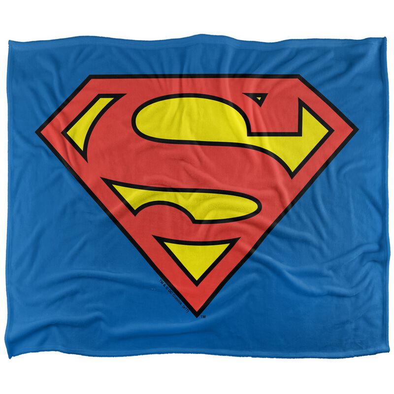 Superman - DC Comics Decke - Logo - multicolor  - Lizenzierter Fanartikel