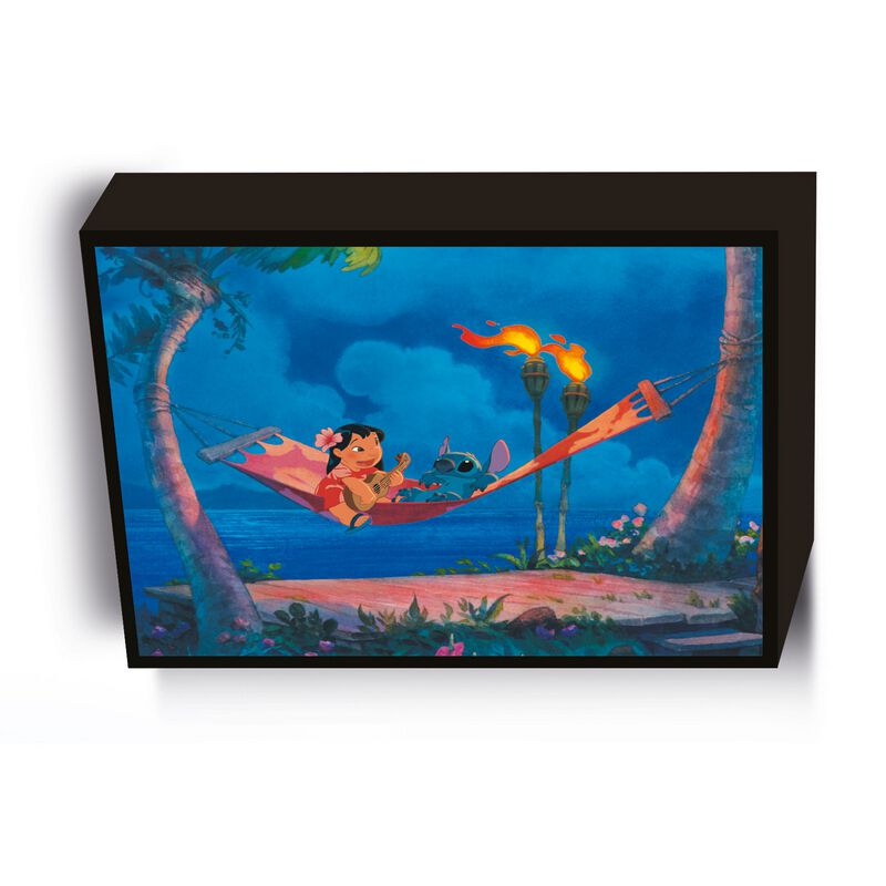 Lilo & Stitch Multicolore Lampada Da Tavolo Gaming Di - Lilo& Stitch In Der Hängematte - Non Specificato
