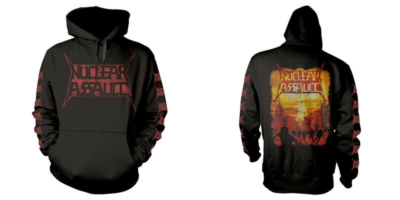 Sweat-shirt à capuche  de Nuclear Assault - Game over - S à 3XL - pour Homme - noir