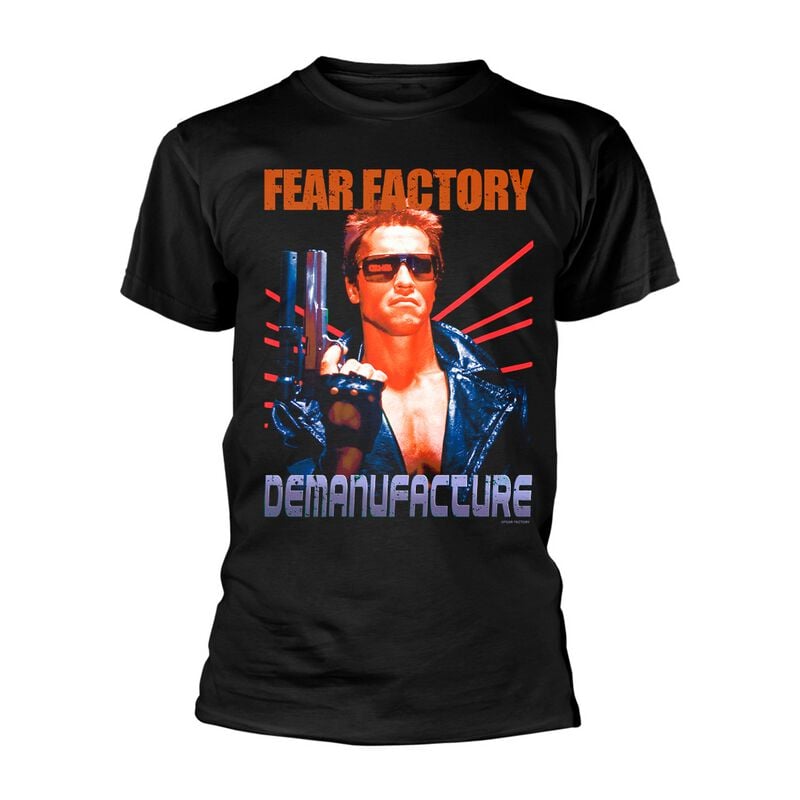 T-Shirt Manches courtes de Fear Factory - Terminator - S à 3XL - pour Homme - noir