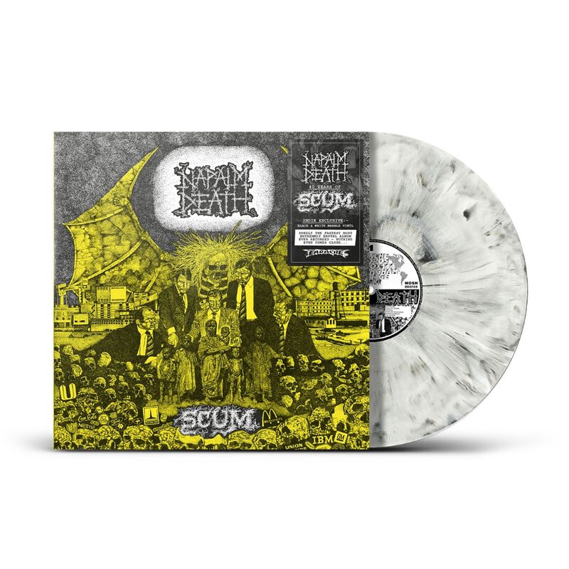 Scum (40th Anniversary Edition) von Napalm Death - LP (Coloured, Limited Edition, Standard)
