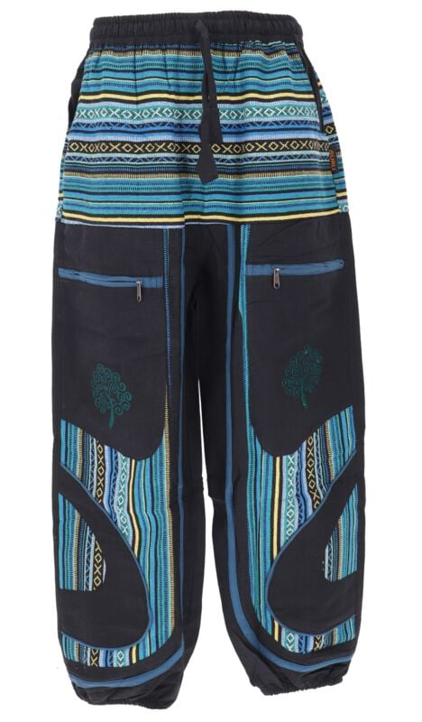 Pantalon Cargo  de Guru-Shop - Goahose, Herren Yoga Hose - M à XXL - pour Homme - multicolore