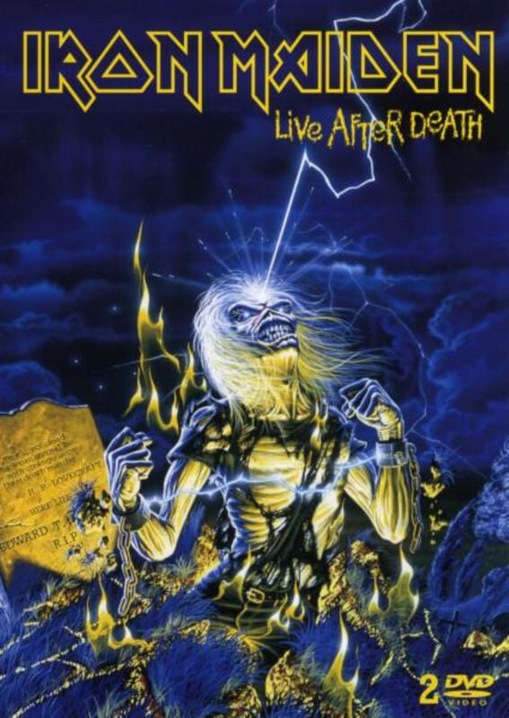 Iron Maiden Live After Death DVD multicolor