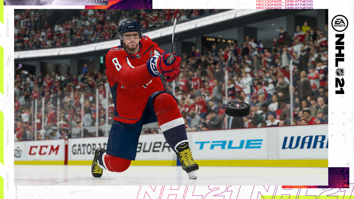 Alex Ovechkin ist zum zweiten Mal auf dem Cover von EA Sports NHL.