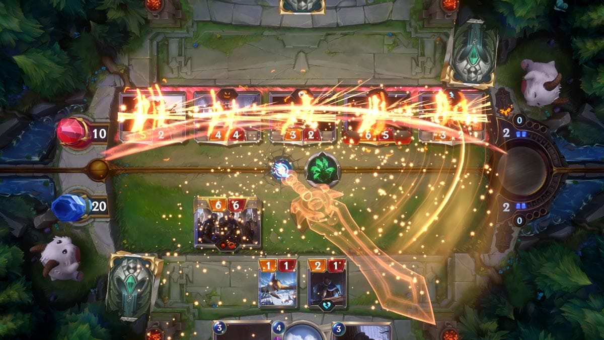 Auf dem virtuellen Spielbrett geht es hoch her.