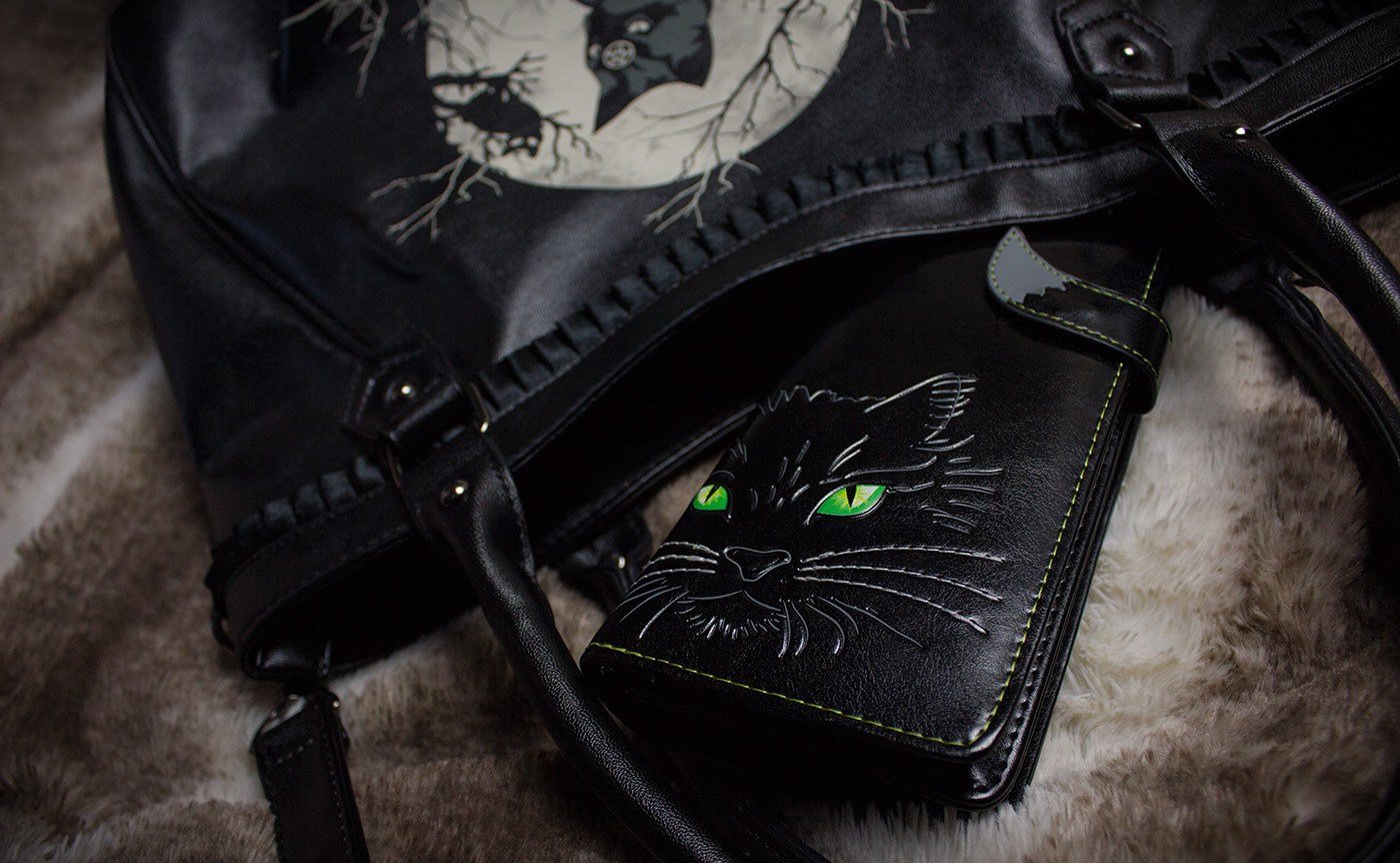 Lucky Cat Geldbörse von Nemesis Now