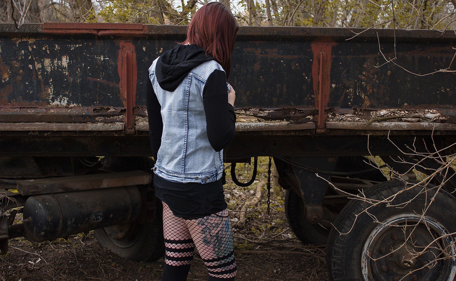 Denim Soul Übergangsjacke Black Premium by EMP