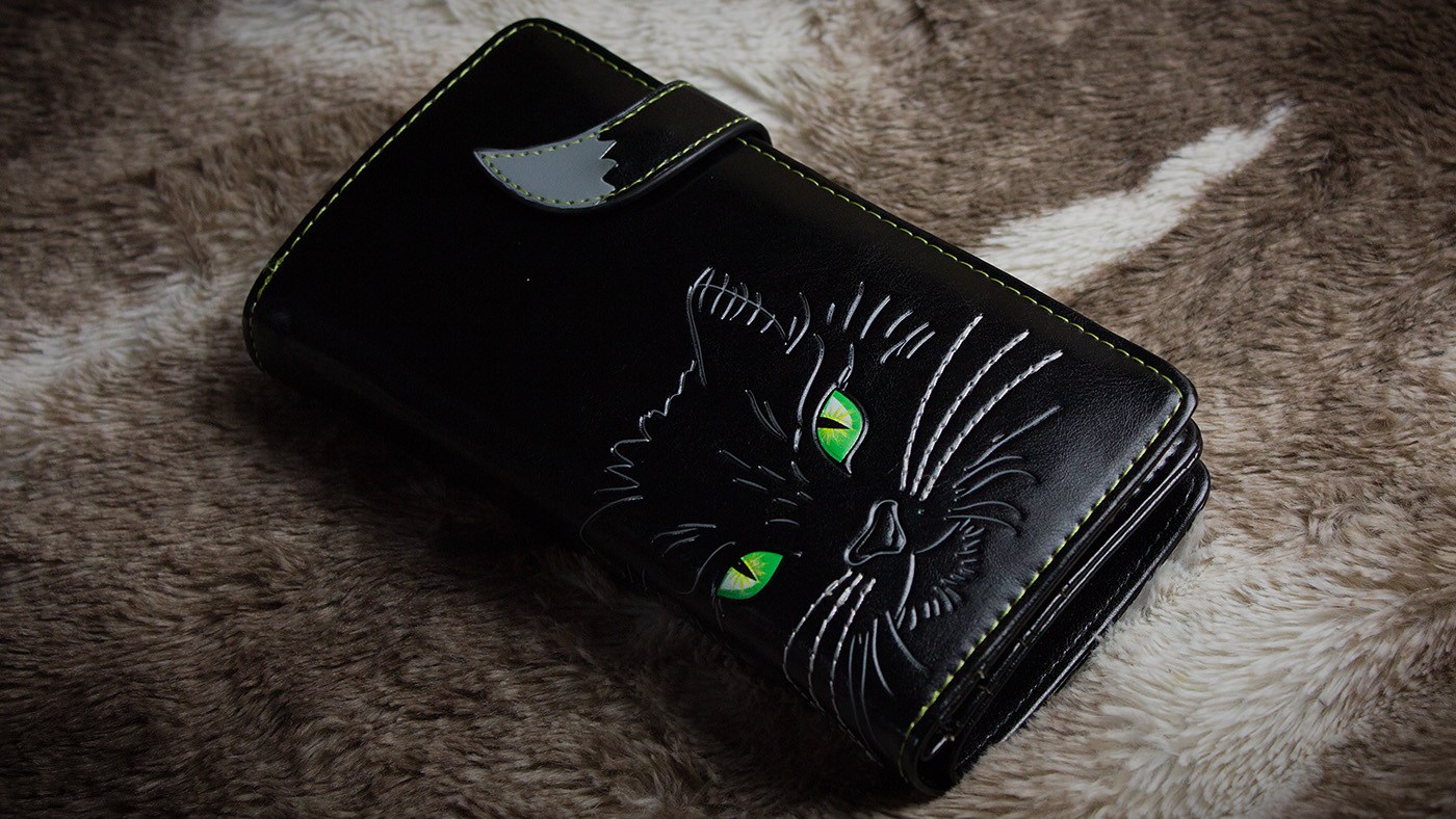 Lucky Cat Geldbörse von Nemesis Now