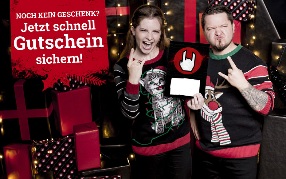 Noch kein Geschenk? Jetzt schnell Gutschein sichern!