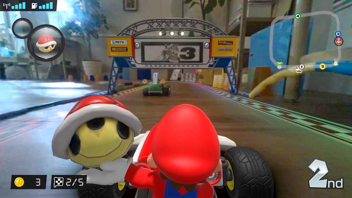 Mario Kart Live: Home Circuit ist ein echt witziges Spiel - wenn der Platz da ist.